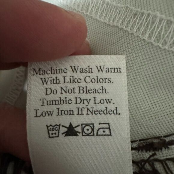 Coldwater Creek Women's Size 12 Straight Leg Brown Cotton Denim Jeans - Picture 16 of 16